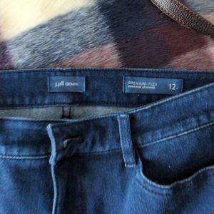 12 tall denim leggings